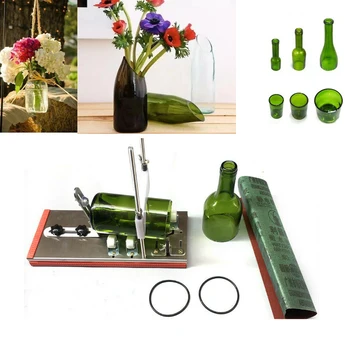 

Cutting Tool Multifunctional DIY Recycle Wine Five Wheel Adjustable Smooth Craft Glass Bottle Cutter Durable Machine Lamp Beer