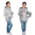 Hands Free Parenting Child Woman Kangaroo Hoodies with Baby Carrier Winter Беременные толстовки с родителем ребенком