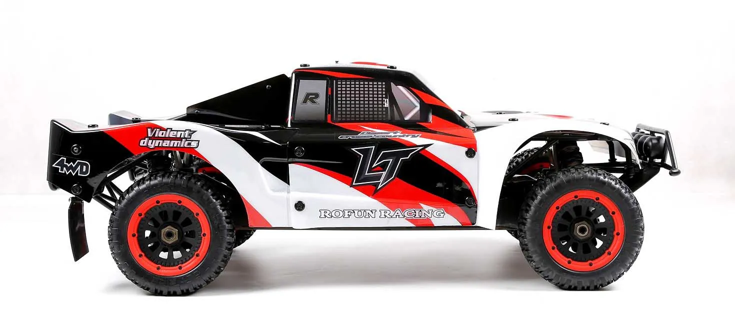 ROFUN LT 1/5 4WD RC гоночный автомобиль 32CC бензиновый двигатель