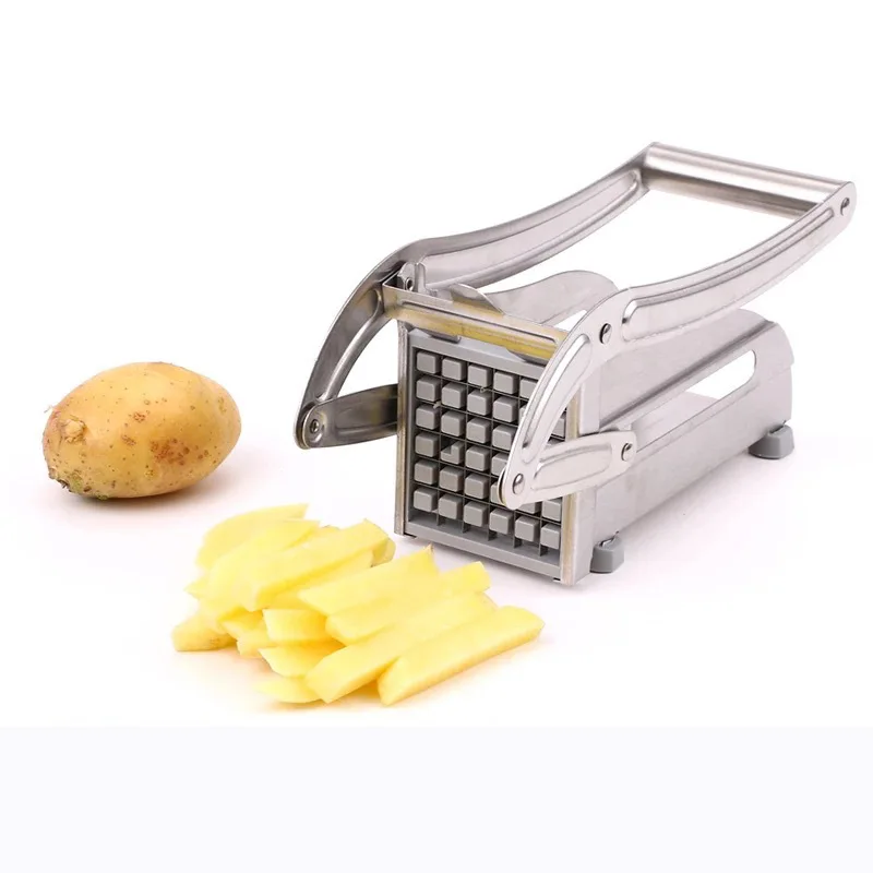 Машина для изготовления картофельных чипсов из нержавеющей стали, резак для картофеля, слайсер для дома, овощной измельчитель для огурцов, кухонные гаджеты