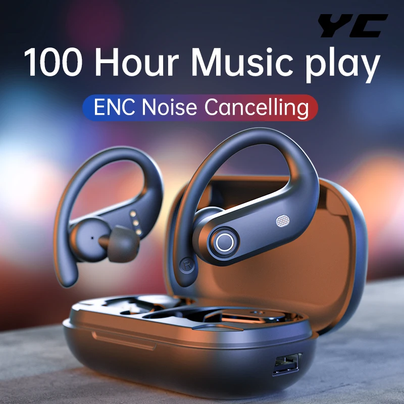 TWS-наушники YC K23 с шумоподавлением и микрофоном Bluetooth 5 0 | Электроника