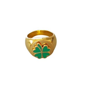 

European and American New Fashion Simple Lucky Ring Female