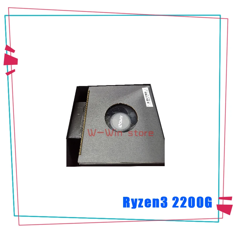Процессор AMD Ryzen 3 2200G R3 2200G R3 2200 3,5 ГГц четырехъядерный процессор YD2200C5M4MFB разъем AM4 с охлаждающим вентилятором