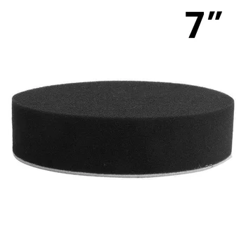 

Car Auto Round Flat Polishing Pads Buffing Sponge Tools Kit Detailing Finishing Adapter 5pcs Accessories 7 Inches