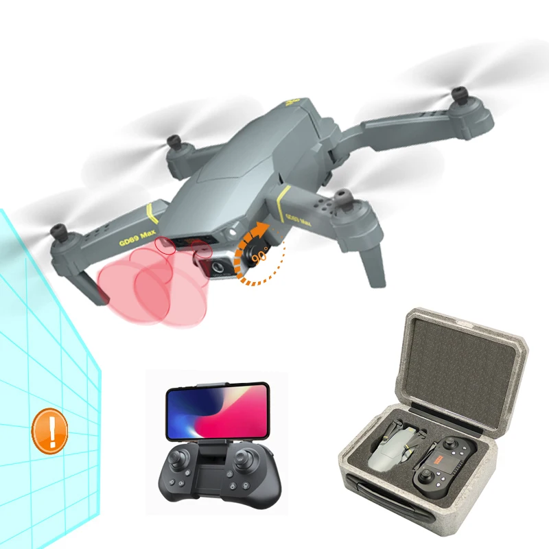 Глобальный Дрон GPS RC 4K HD камера Квадрокоптер WIFI FPV вертолет 6K Дроны с камерой 4k VS E58