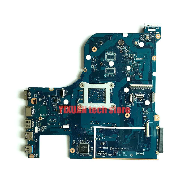 Eshakhare абсолютно! CG70A NM-A671 материнская плата для Lenovo G70-35 материнская плата(для AMD A4-6210 cpu) протестирована