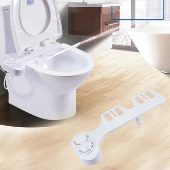 

Non-Electric Bidet Warm / Cold Water Controllable Toilet Seat Self-Cleaning Bidet Nozzle-Fresh Water Bidet Sprayer Mechanical