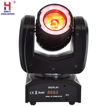 

Moving head led wash light 6x10w with moving head beam 60w dj spot light double face style for dj party