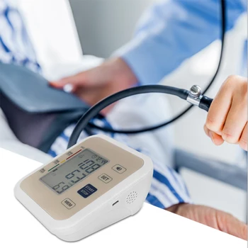 

Newest Health Arm Automatic Blood Pressure Monitor BP Sphygmomanometer Pressure Meter Tonometer for Measuring Arterial Pressure