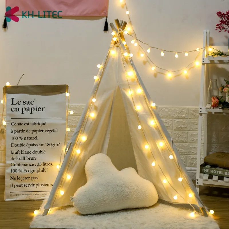 2M-3M-6M-10M-Fairy-Garland-LED-Ball-String-Lights-Waterproof-For-Christmas-Tree-Wedding-Home-Indoor-Decoration-Battery-Powered(