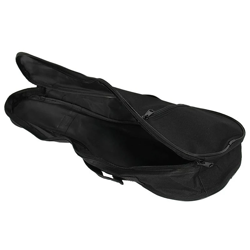 Гавайские гитары укулеле Gig Bag мягкий удобный наплечный чехол с ремнями черный для 21 дюймов Uke