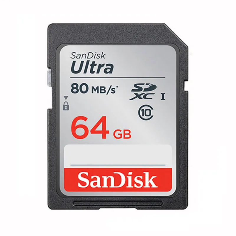 SanDisk Extreme Pro/Ultra sd-карта 32 Гб 128 Гб 64 Гб 256 ГБ 512 ГБ 16 ГБ U3/U1 карта памяти 32 64 128 ГБ флеш-карта SD память SDXC SDHC - Емкость: SDUNC-064G