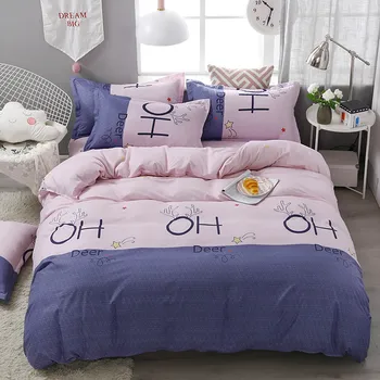 

Classical Bedding Set Sheet Pillowcases Wholesale Bed Set Cover Elegant Single Double King Size 2/3pcs of Comforter Cover