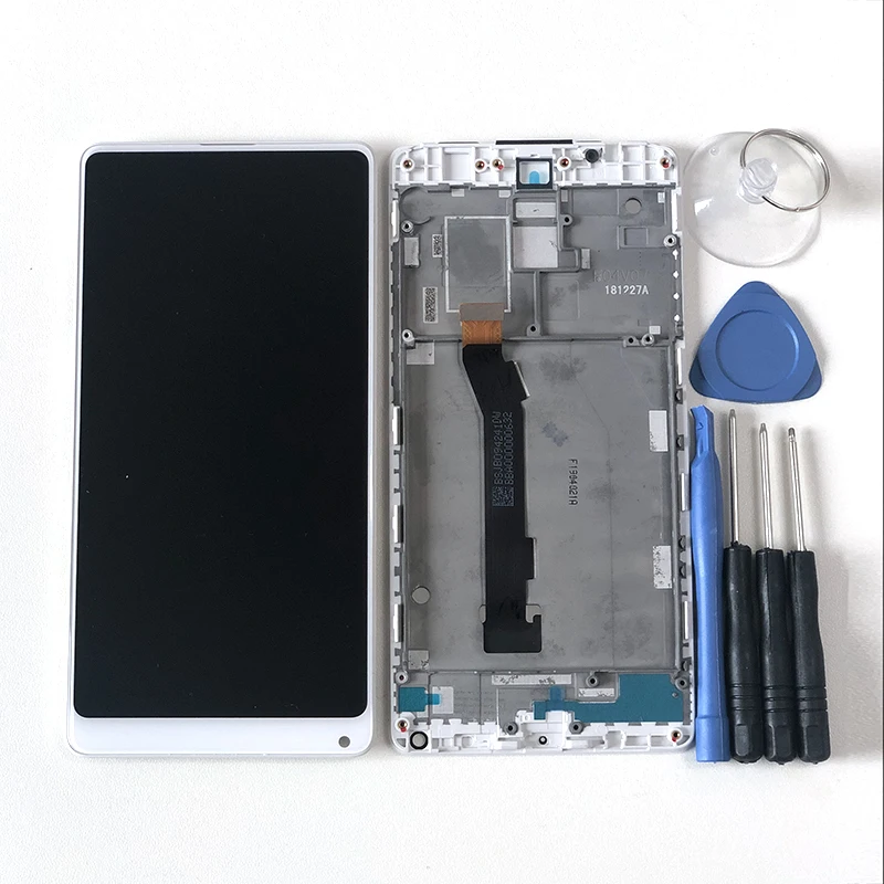 Axisinternational для 5,9" Xiaomi mi x 2 ROM-8GB Полный керамический корпус версия ЖК-дисплей+ сенсорная панель дигитайзер Рамка