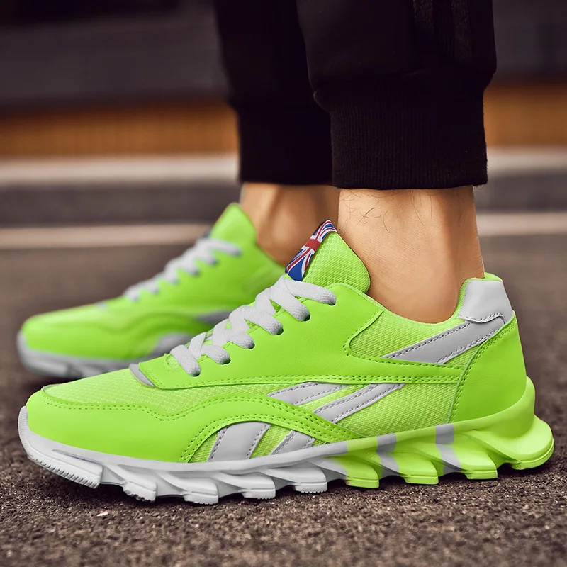 Mring sports shoes men's shoes new breathable mesh running shoes shock absorption lightweight casual running shoes