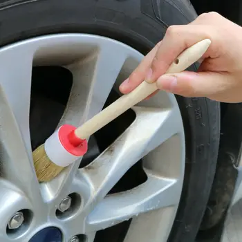 

0.78"~1.77" Car Detailing Brush Vehicle 6 Sizes Kit Universal Bristles