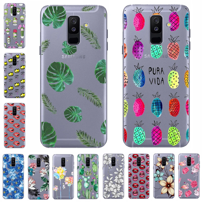 For Samsung Galaxy A6 Plus 2018 6.0&quotCase Silicone Soft TPU Back Shell Phone Cover A6+ A6Plus A 6 plus Cases |