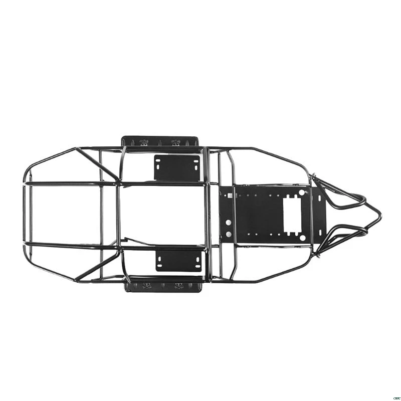 Schwarz Metall рулонная клетка шасси Rahmen Для осевой SCX10II AX90046 1/10 Skala RC Auto feine details und изысканный aussehen