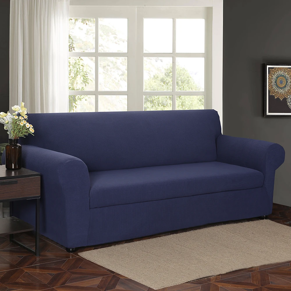 Модные жаккардовые эластичные стрейч-чехлы для диванов секционные диванные Угловые чехлы для мебели кресла домашний декор