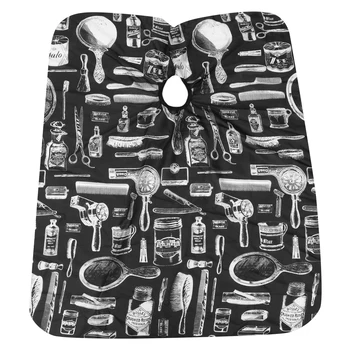

Haircut Hairdressing Cape Cloth Apron Hair Styling Cape Salon Equipment With Buttons And Haircut Tools Design
