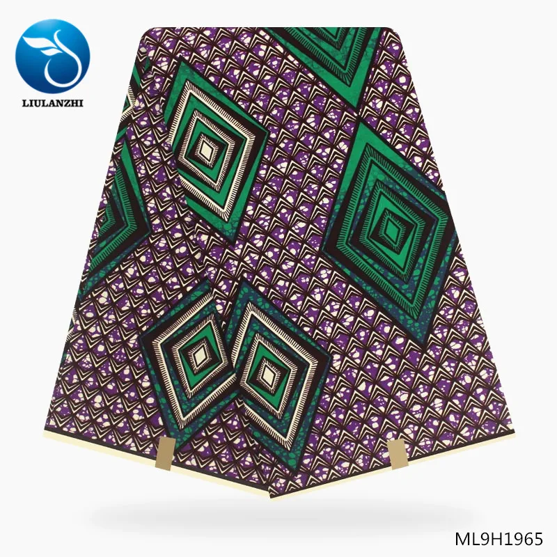 LIULANZHI хлопок воск ткань s гарантированное качество принты воск ткань хлопок батик нигерийская ткань для женщин ML9H1950-ML9H1969