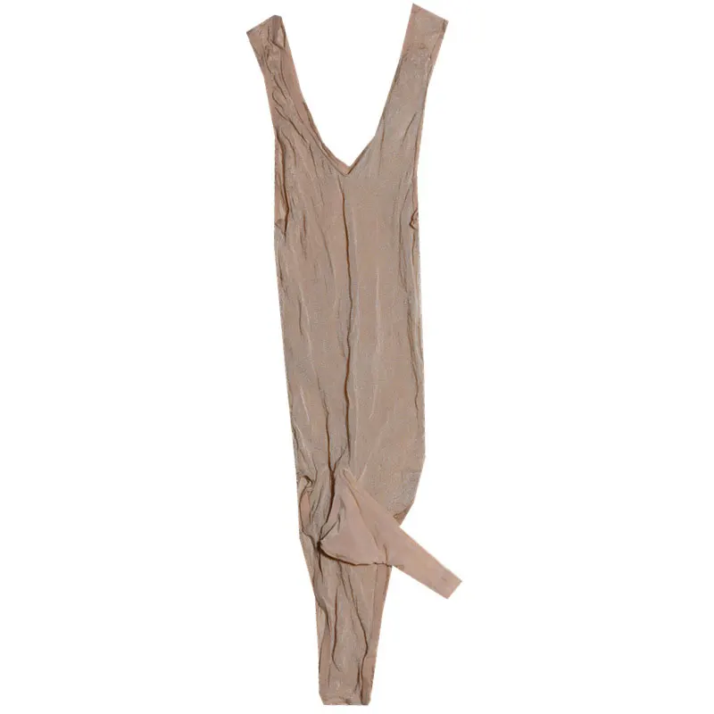 Sexy Men Oil Gloosy U Convex Pouch Bodysuit COCKring Open Sheath Sleeve Sexy Tight Bandage Bodyhouse Gay Wear Puls Size F16 Men Bodysuit Jumpsuit Men Lingerie Briefs Men Lingerie Underwear