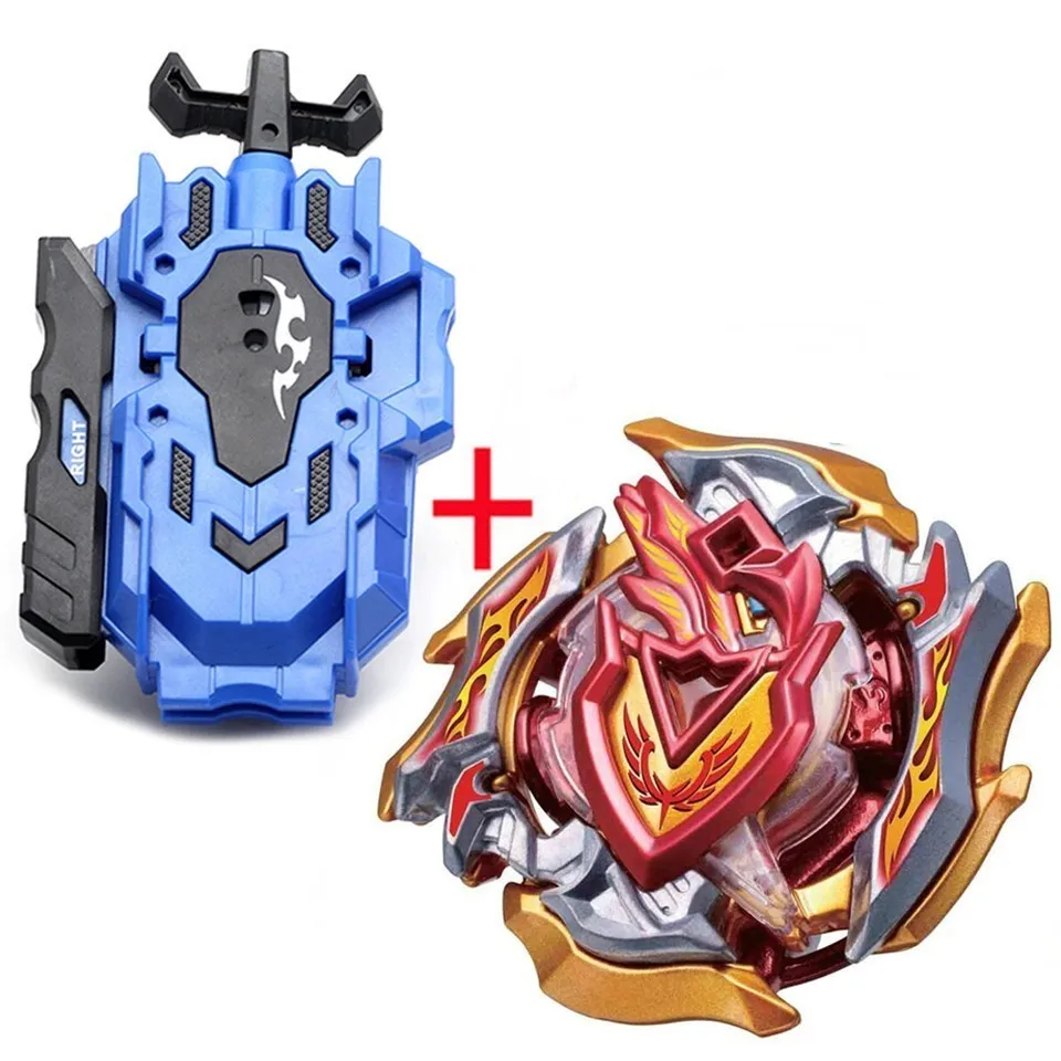 Горячая Beyblade Burst Launcher левая и правая двухсторонняя проволочная пусковая установка Bayblade игрушка Bable Drain Fafnir Феникс Bayblade Рождественский подарок - Цвет: b121 - 2