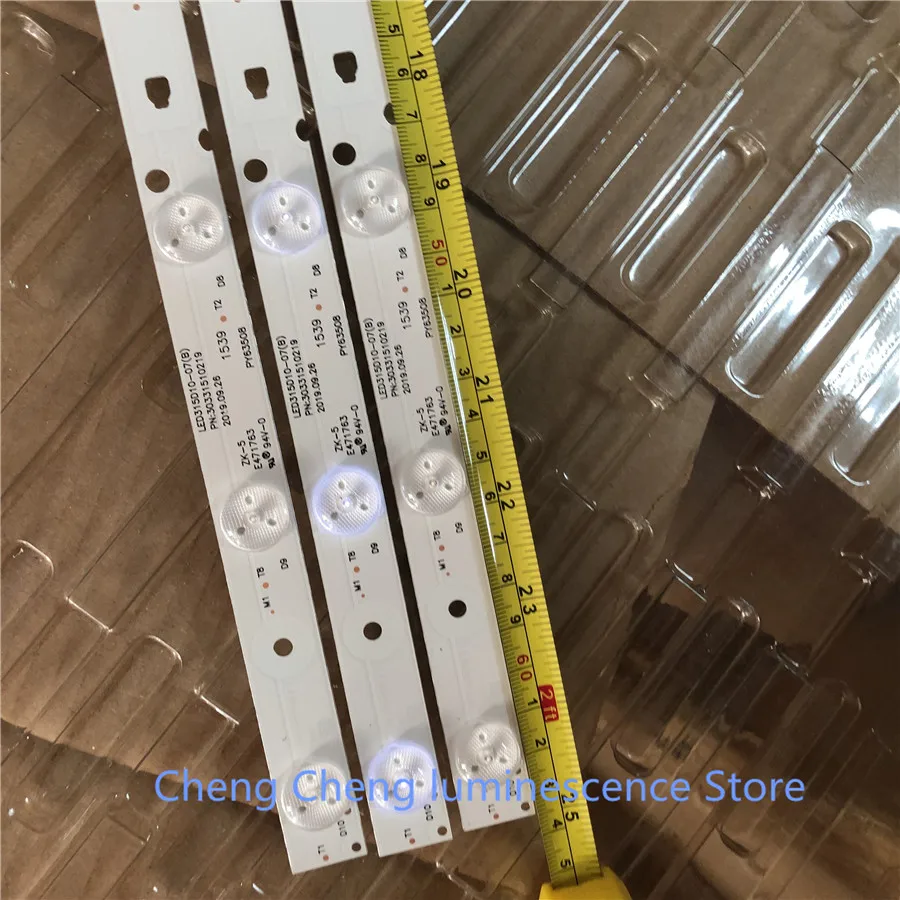12 шт./лот LED315D10-07(B) 63 см 10LED 3V