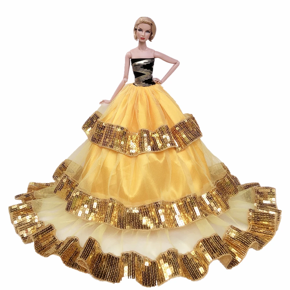 Case clothes for dolls barbie Doll Dress Costume Elegant Lady Wedding Dress For Barbie Doll Clothes For 16 BJD doll accessories doll clothes barbie doll clothes