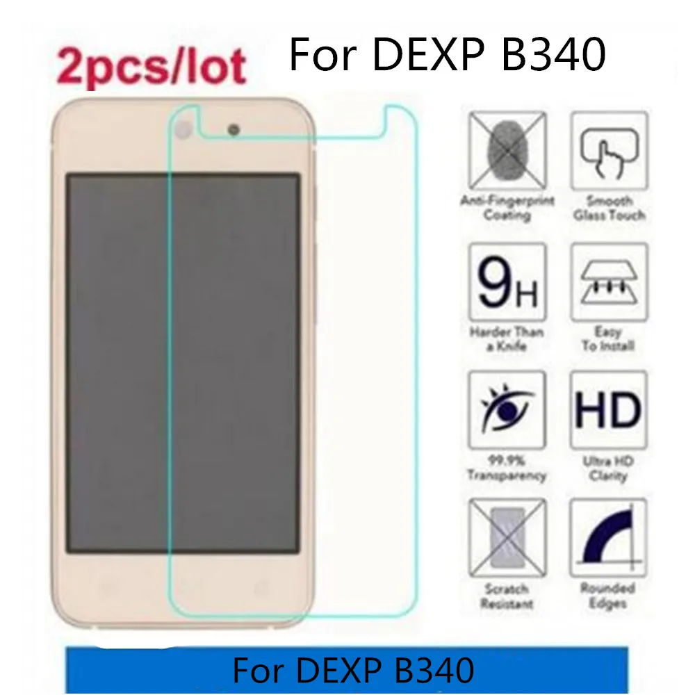 

Tempered Glass For DEXP B340 Premium 2.5D Screen Protector Film For DEXP B340 Protective Film Glass