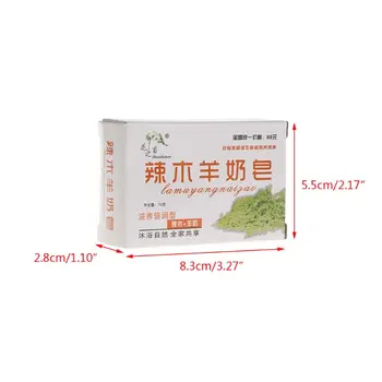 

High Quality Goats Milk Bath Soap Face Body Whitening Cleansing Skin Care Handmade Soaps well