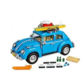 

1193Pcs 10252 Creator Series City Car Volkswagen Beetle Model Building Blocks Compatible Lepining