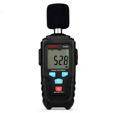 Измеритель уровня звука измеритель уровня регистратор 30-135dB Шум измерения уровня звука детектор, для диагностики инструмент SL620