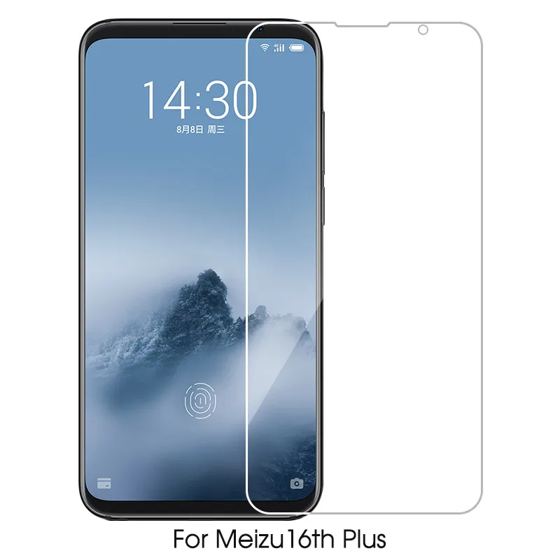 

Transparent Screen Protector For Meizu 16th Plus 15 16 Plus Tempered Glass Mobile Phone Protection Anti-scratch Glass Film