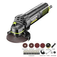 Rectificadora eléctrica búlgara, herramienta de corte de carpintería, bricolaje, pulidora, 2000W, 7000 12000rpm