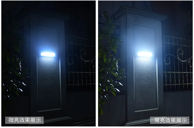 Перекрестная граница для нового обновления Солнечная 48LED X-long Three-in-One инфракрасная Сенсорная лампа Новая сельская настенная лампа