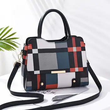 

YINGPEI Women Bag Vintage Casual Tote Top-Handle Women Messenger Bags Shoulder student Handbag Purse Wallet Leather 2018 New