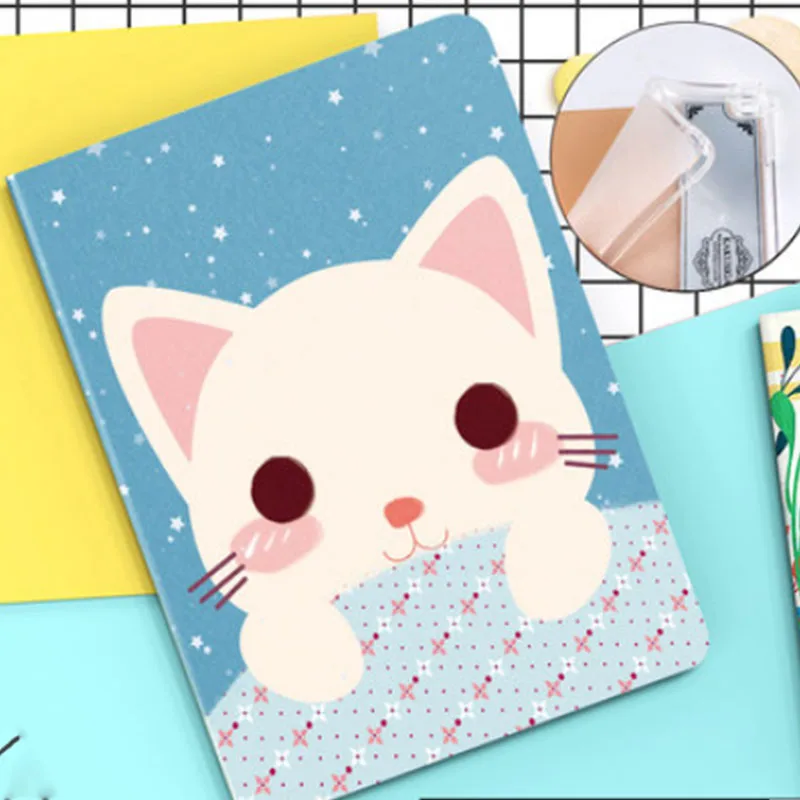 Защитный чехол для планшета для Ipad 2, 3, 4 Флип smart Стенд coverCute мультфильм Чехлы для iPad 2, 3, 4 крышка