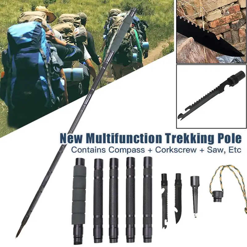 tactical hiking pole