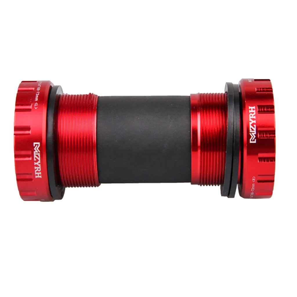 Red 24mm Сменный кронштейн для горного велосипеда Центральный замок дисковая ступица через ось для 68-73 мм - Цвет: Red 24mm