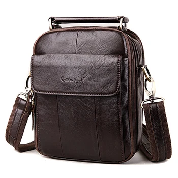 

Cobbler Legend Genuine Leather Designer Handbags Men Messenger Bags Top Man Shoulder CrossBody Bag Male Quality Mens Bag Cowhide