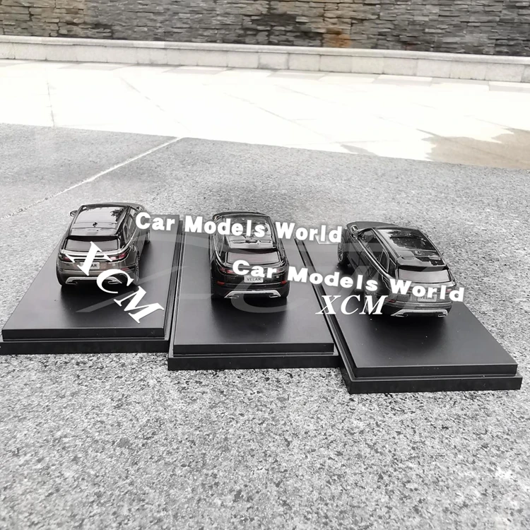 Литая под давлением модель автомобиля для ЖК-моделей Velar 1: 64 3 шт(черный, серый, коричневый)+ маленький подарок