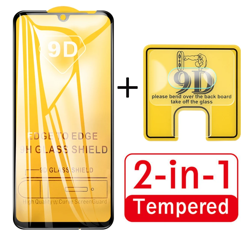 2-в-1 9D Камера Защитная пленка для телефона Redmi Note 7 закаленное Стекло 7A Экран на |