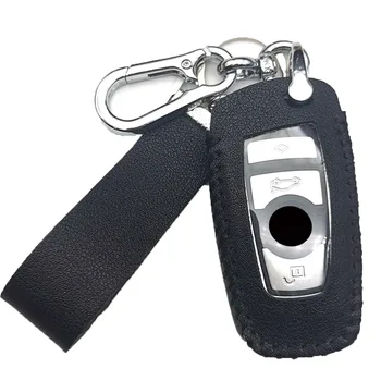 

Leather Car Key Keyless Case Cover Protection Shell For BMW 520 525 f30 f10 F18 118i 320i 1 3 5 7 Series X3 X4 M3 M4 M5 Styling