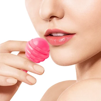 

New Natural Plant Lip Balm Cute Makeup Women Makeup Long Lasting Nutritious Winter Protect Lips Balm Cosmetics Lollipop Shaped