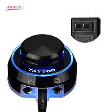 Мини Профессиональный светодиодный сенсорный коврик Татуировка блок питания с адаптером питания для катушки и поворотная тату-машина