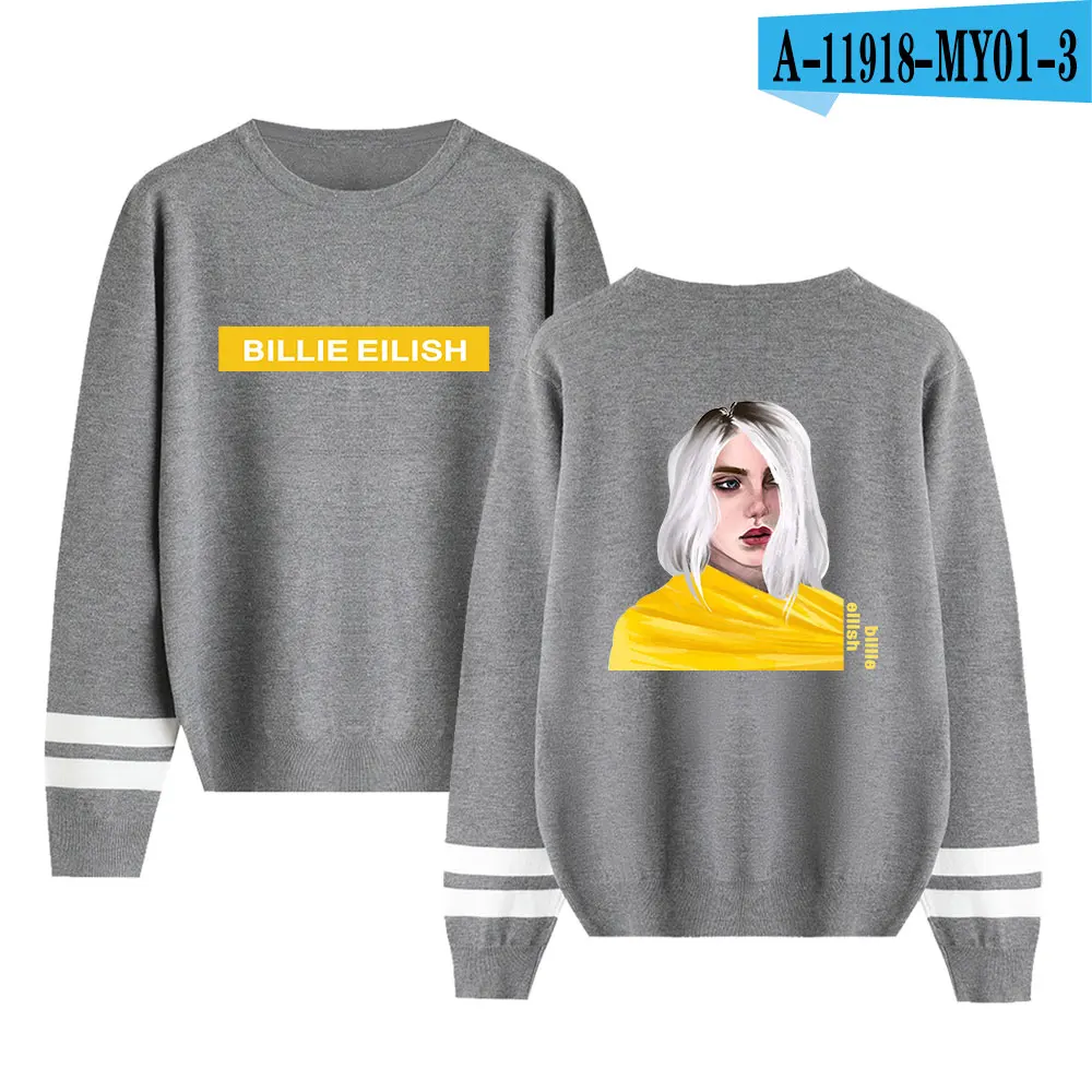 As picture Специальная распродажа, Брендовые мужские и женские вязаные свитера Billie Eilish, весенне-осенние мягкие свитеры, пуловеры, мужская и женская повседневная одежда - Цвет: As picture