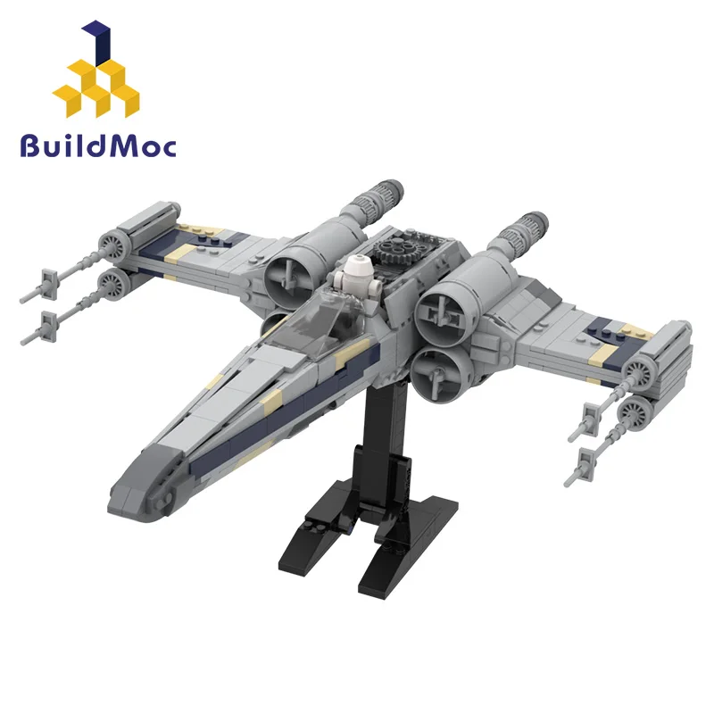 Buildmoc галстук с изображением звезд истребитель X крыло MicroFighters войн на Walker
