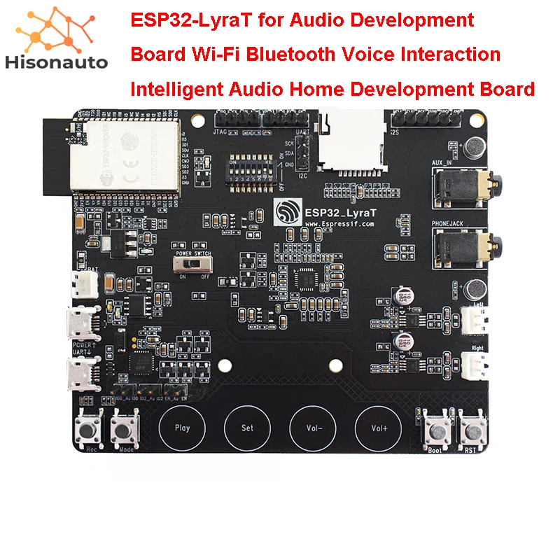ESP32-LyraT для аудио макетной платы Wi-Fi Bluetooth голосовое взаимодействие интеллектуальная аудио домашняя макетная плата