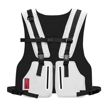 

Mini Men Chest Rig Outdoor Sports Waist Bag Streetwear Vest Phone Chest Bags Men Waistcoat